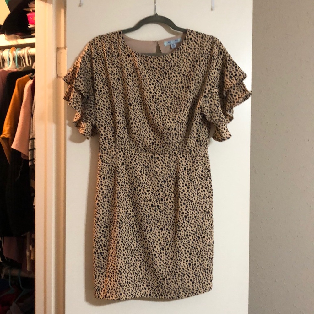 Cheetah print dress!